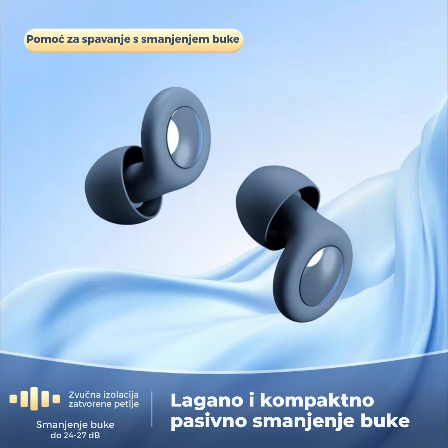 DouaPlugs PLUS čepići za uši + Besplatna kutija za pohranu