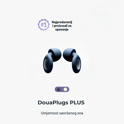 DouaPlugs PLUS čepići za uši + Besplatna kutija za pohranu